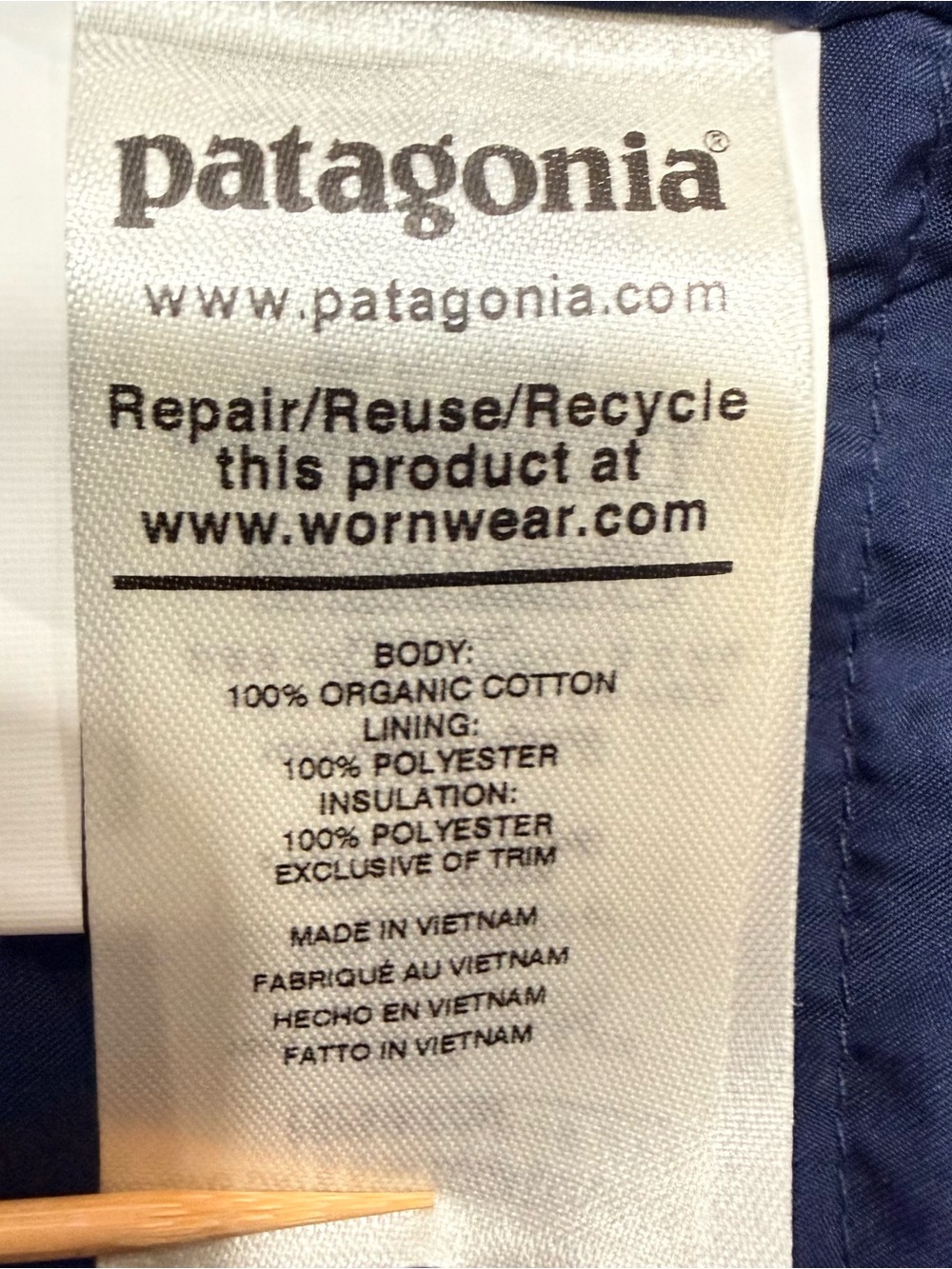 Patagonia Insulated Fjord Flannel Shirt Jacket Men’s L Olive Green - Picture 7 of 10